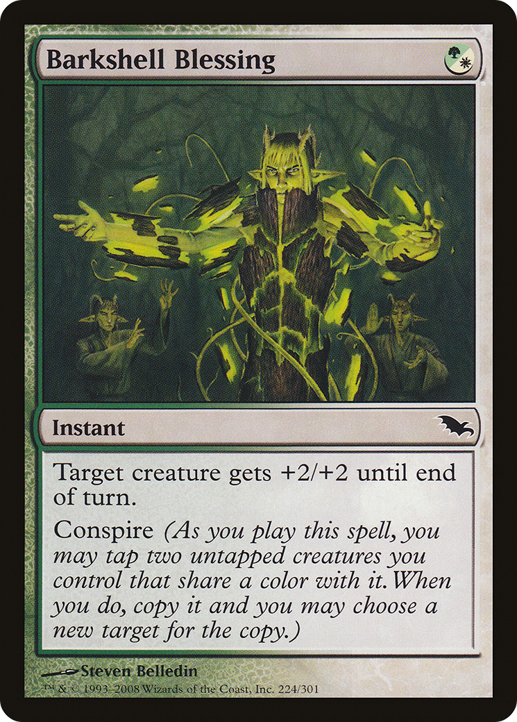 Barkshell Blessing (SHM-224) (Foil)