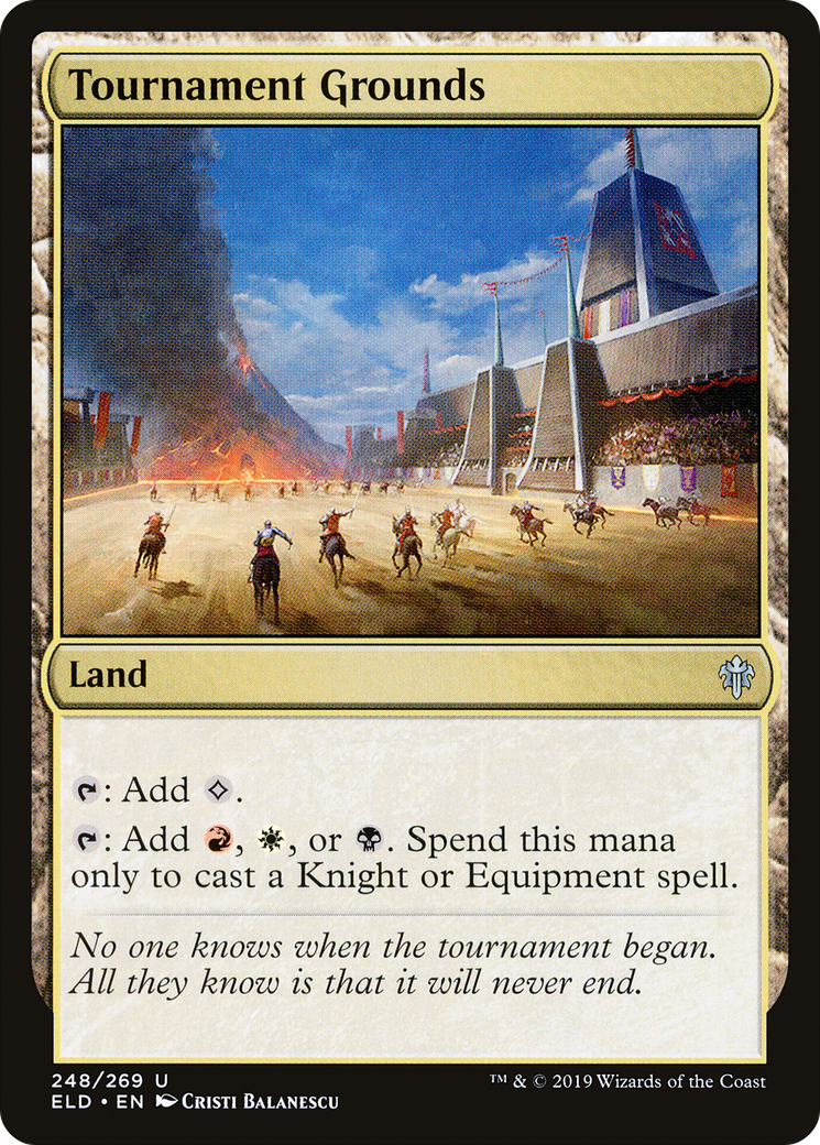 Tournament Grounds (ELD-248) (Foil)