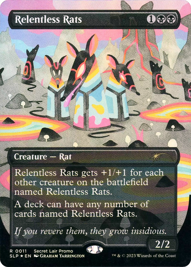 Relentless Rats (SLP-011) (Foil)