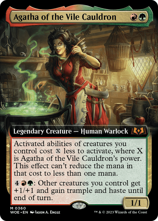 Agatha of the Vile Cauldron (WOE-360) (Extended Art)