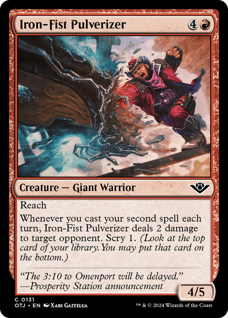 Iron-Fist Pulverizer (OTJ-131) (Foil)