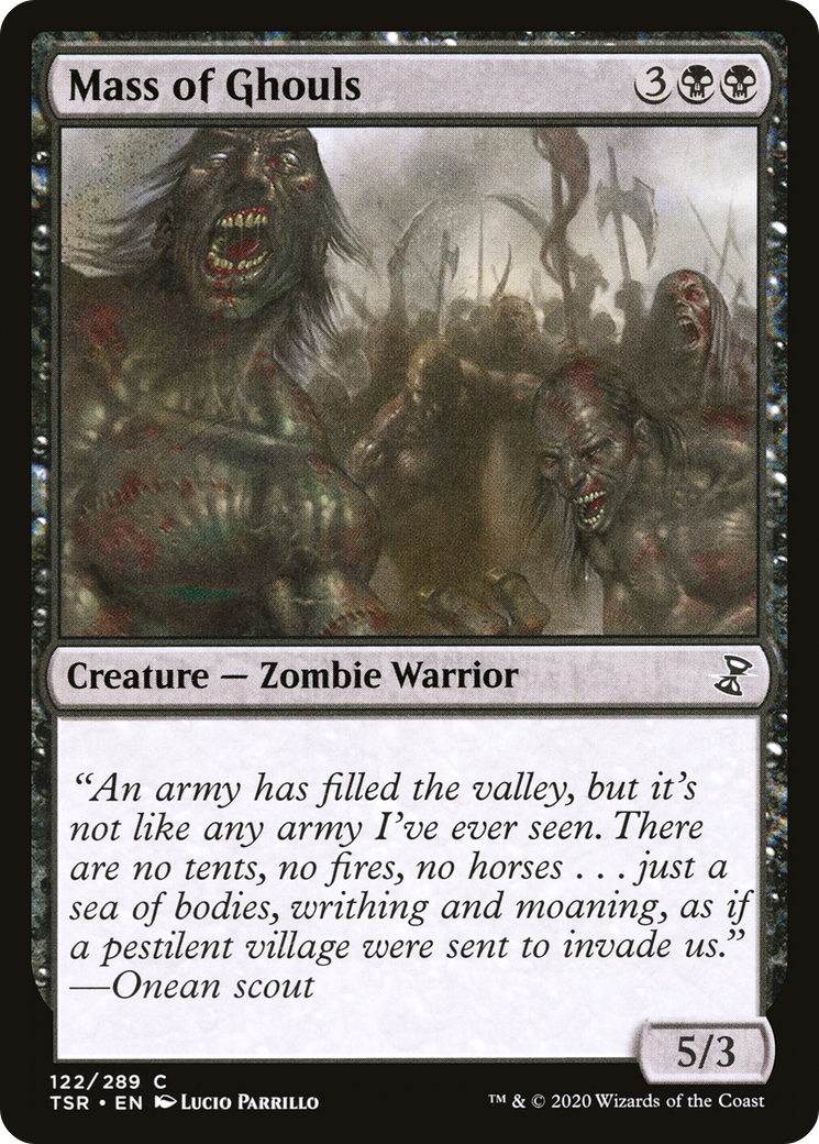 Mass of Ghouls (TSR-122) (Foil)