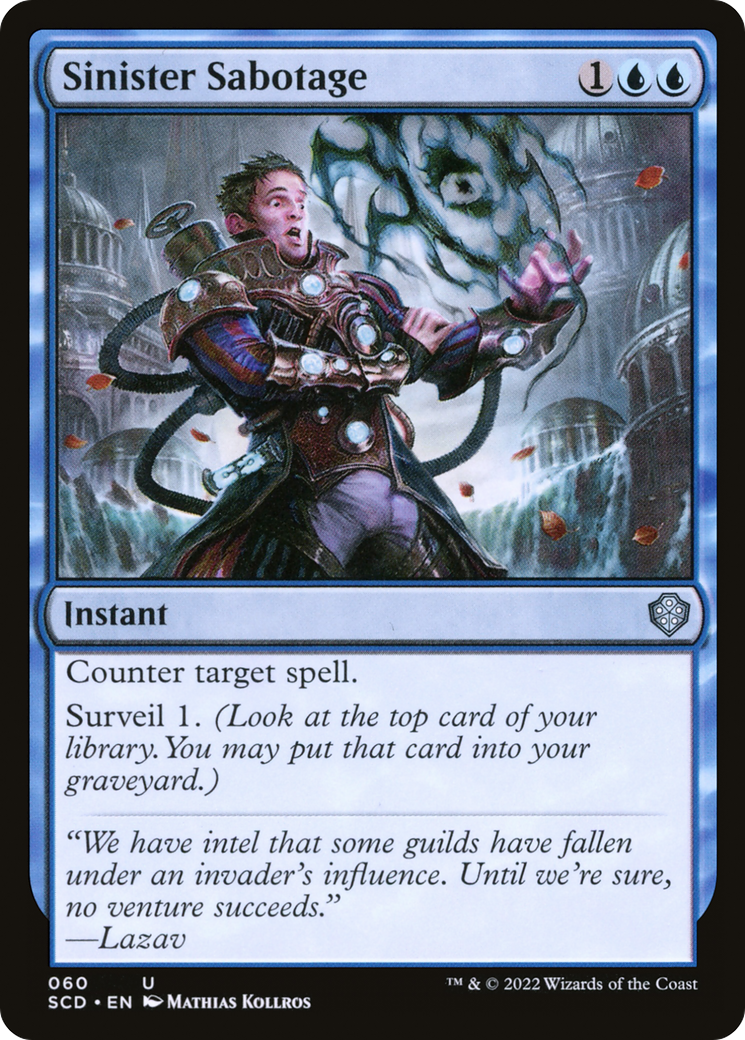 Sinister Sabotage (SCD-060)