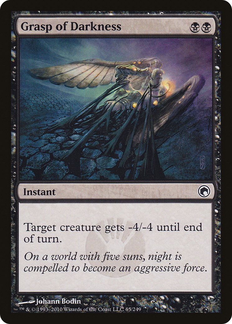 Grasp of Darkness (SOM-065) (Foil)