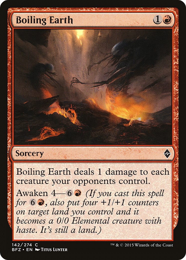Boiling Earth (BFZ-142)