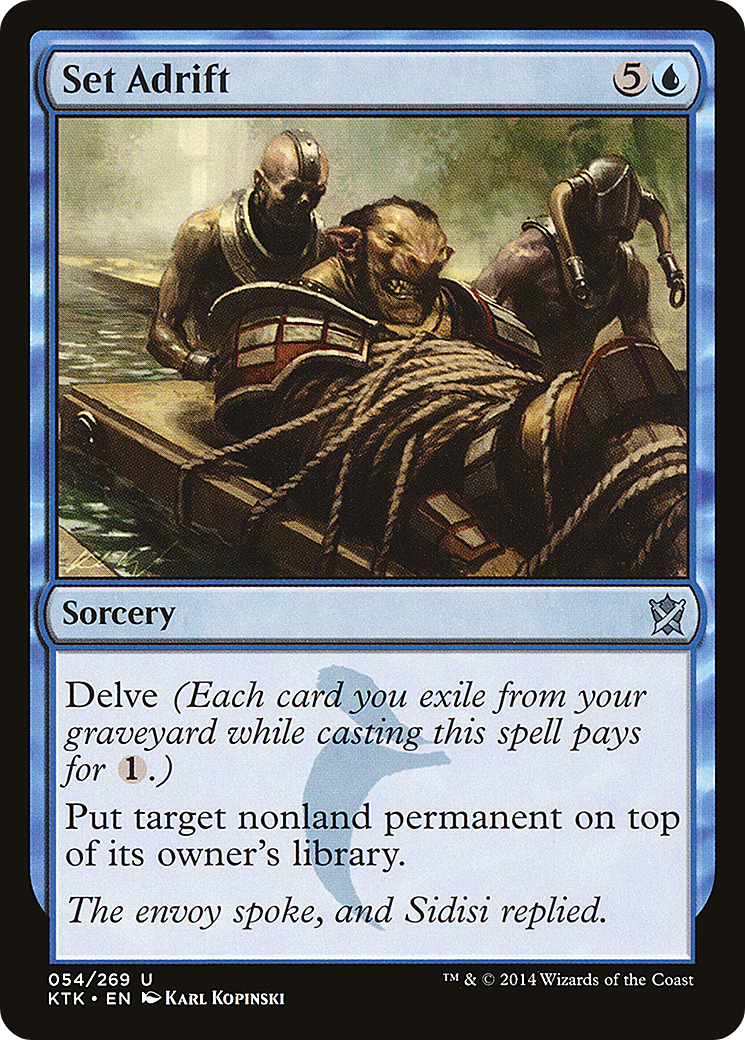 Set Adrift (KTK-054) (Foil)