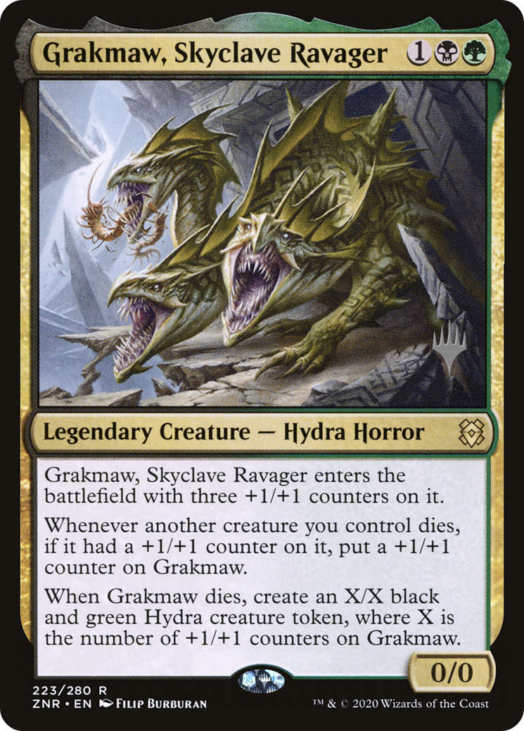 Grakmaw, Skyclave Ravager (PPZNR-223P) (Foil)