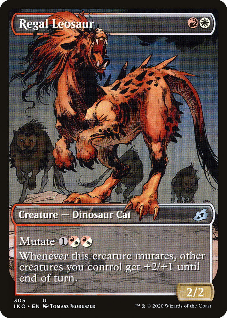 Regal Leosaur (IKO-305) (Showcase)