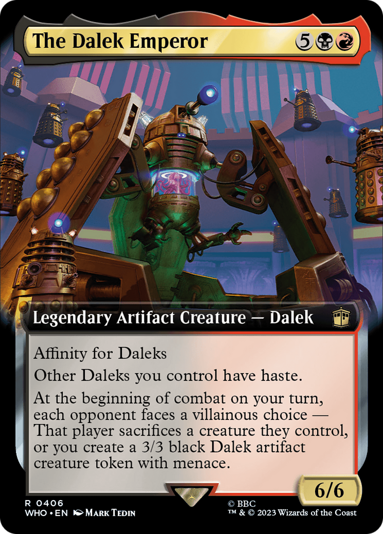 The Dalek Emperor (WHO-406) (Extended Art) (Foil)