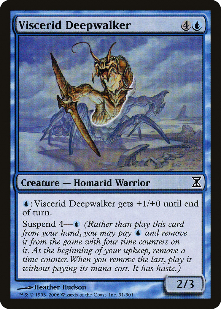 Viscerid Deepwalker (TSP-091) (Foil)