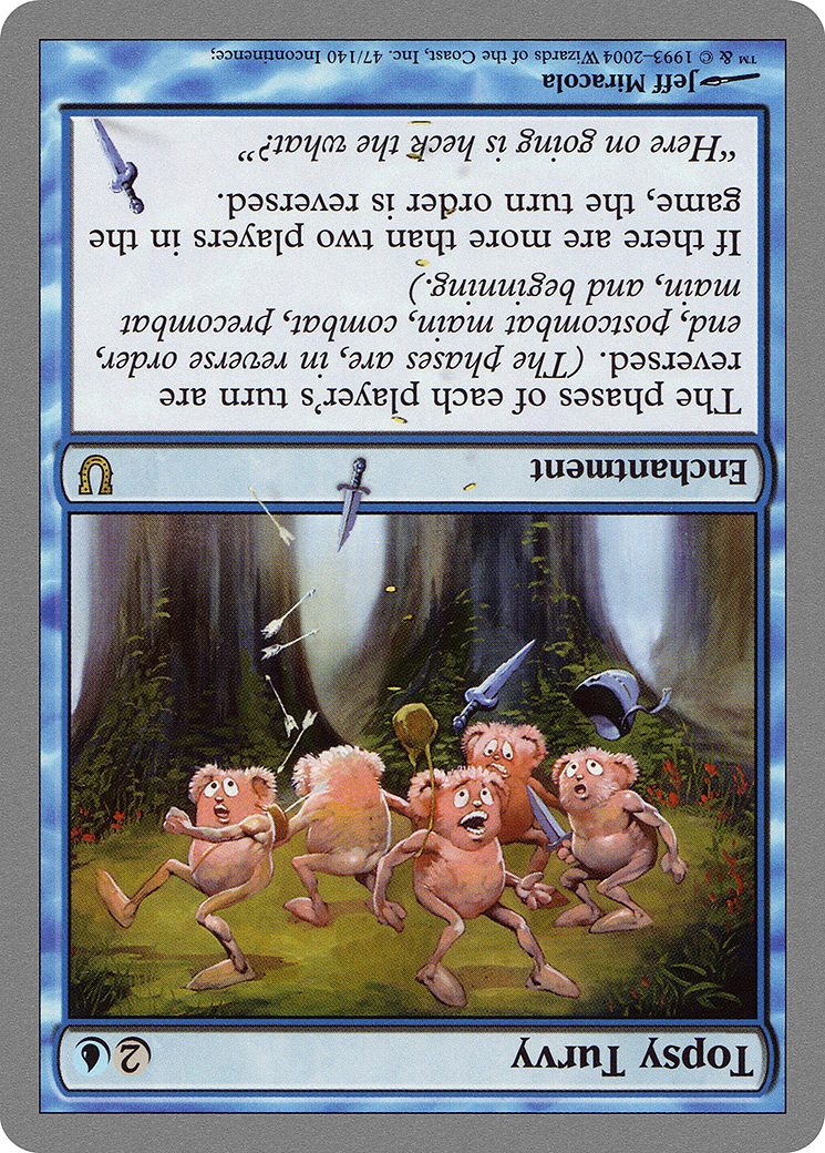 Topsy Turvy (UNH-047) (Foil)