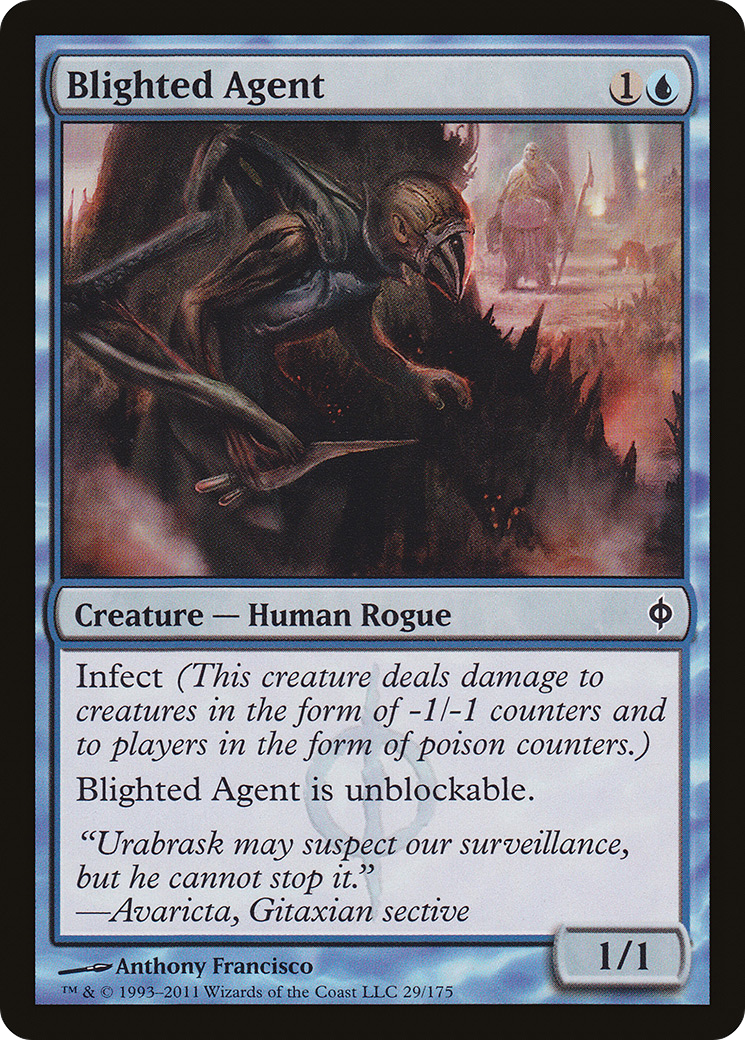Blighted Agent (NPH-029) (Foil)