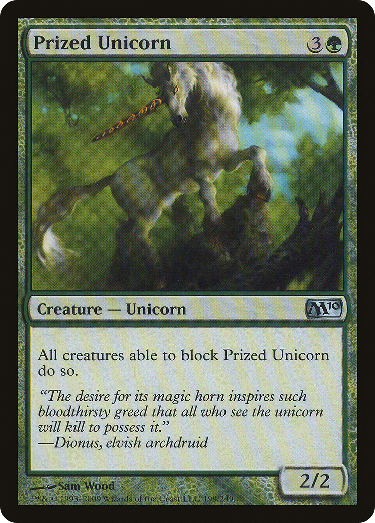 Prized Unicorn (M10-199) (Foil)