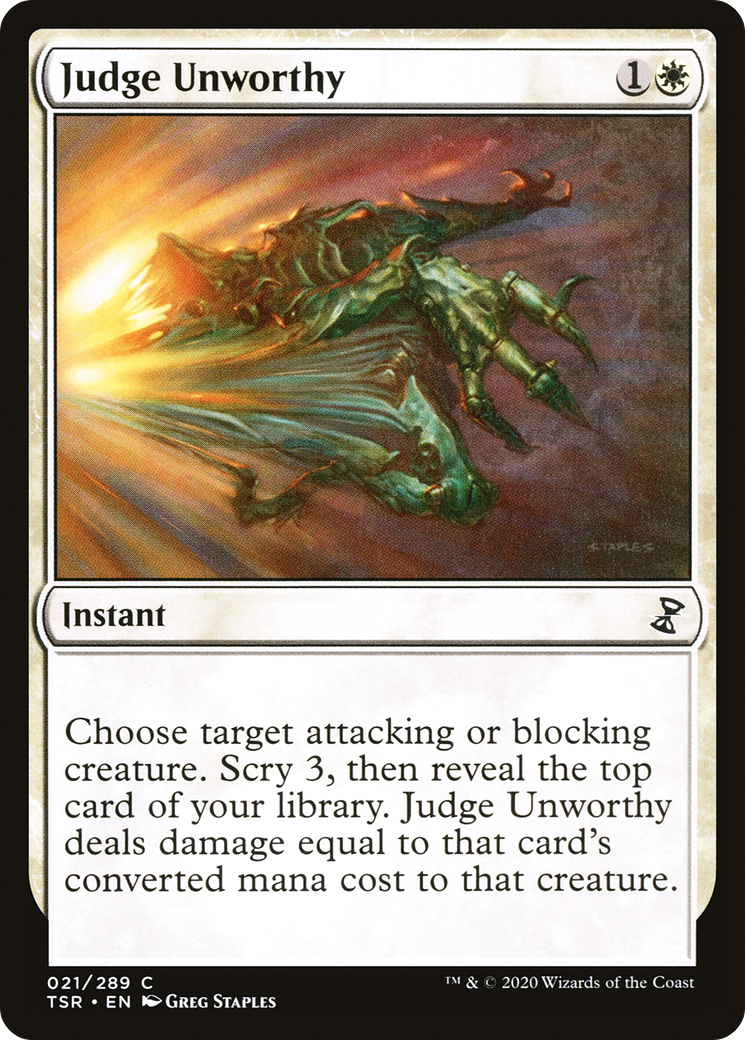 Judge Unworthy (TSR-021)