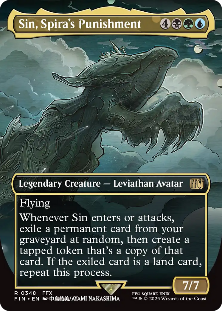 Sin, Spira's Punishment (FIN-348) (Borderless)