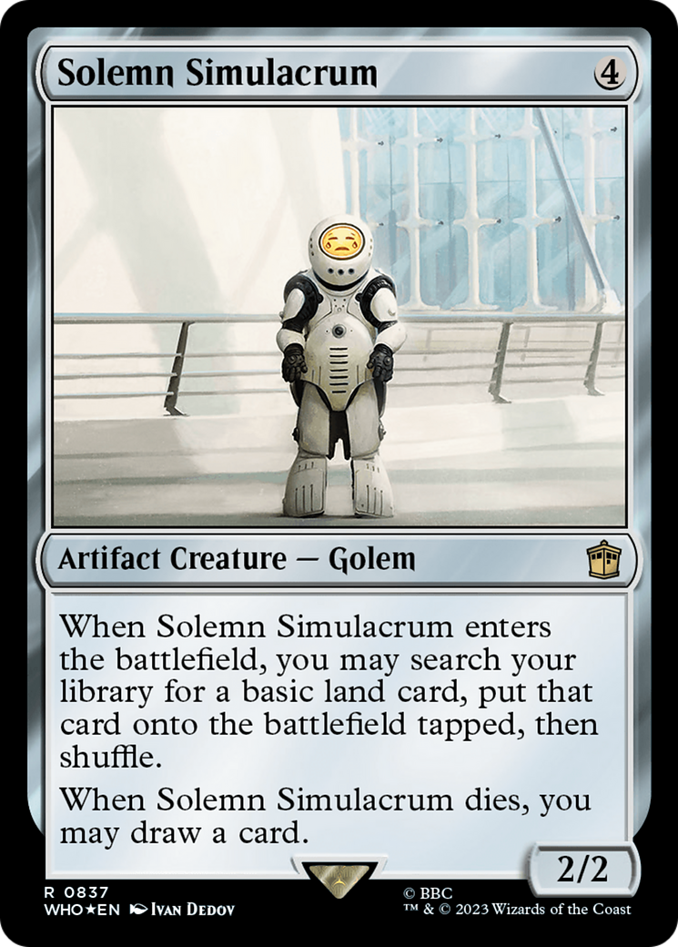 Solemn Simulacrum (WHO-837) (Surge Foil)