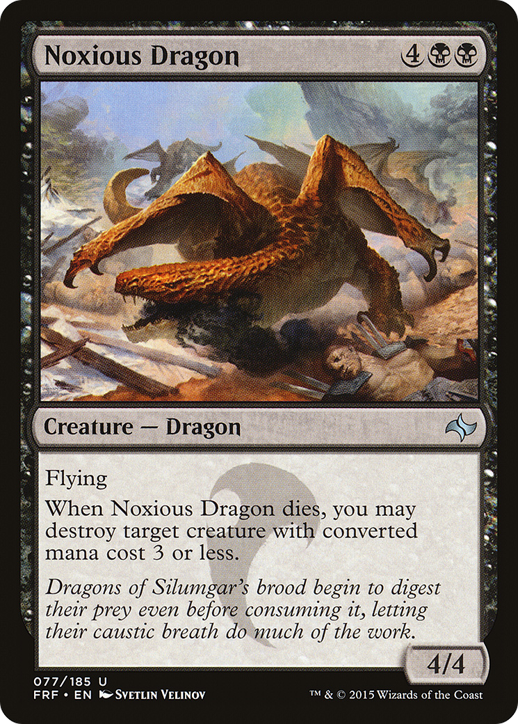 Noxious Dragon (FRF-077) (Foil)