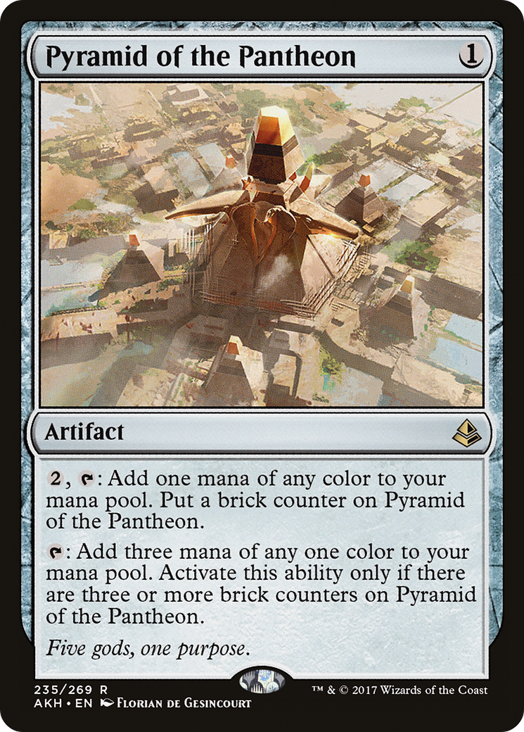 Pyramid of the Pantheon (AKH-235) (Foil)