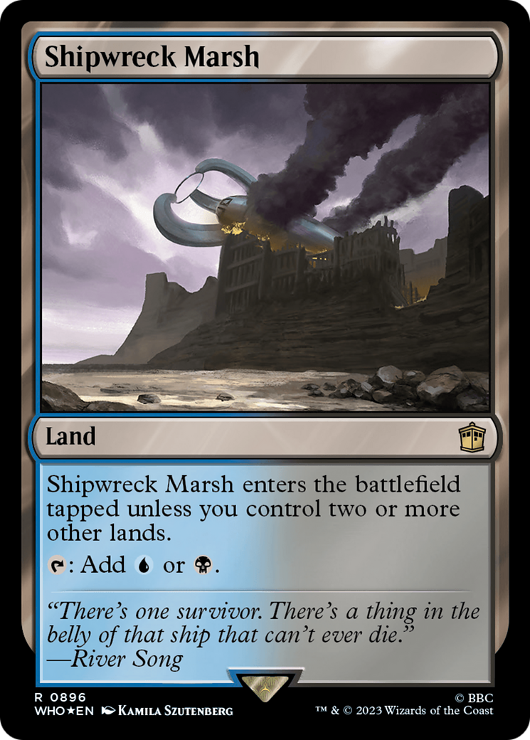 Shipwreck Marsh (WHO-896) (Surge) (Foil)