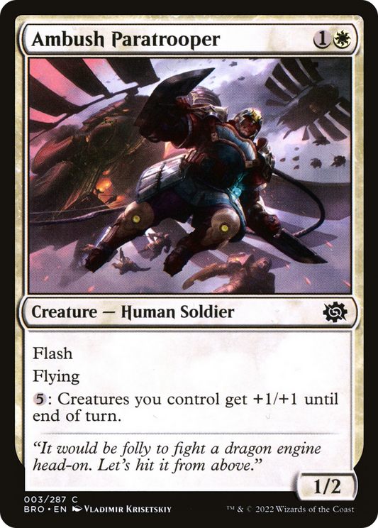 Ambush Paratrooper (BRO-003) (Foil)