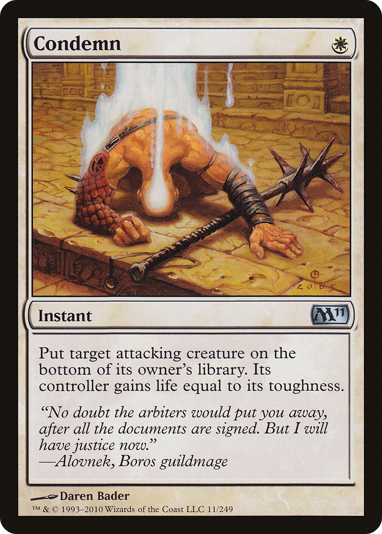 Condemn (M11-011)
