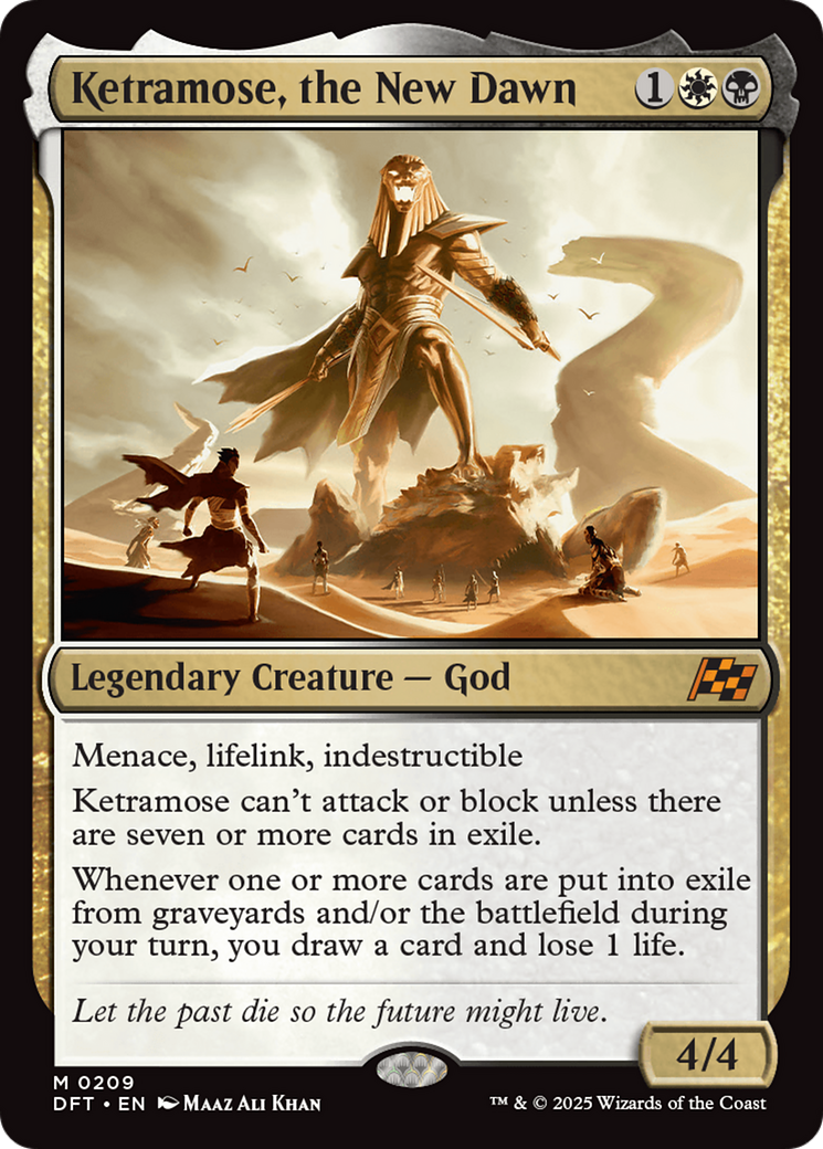 Ketramose, the New Dawn (DFT-209) (Foil)