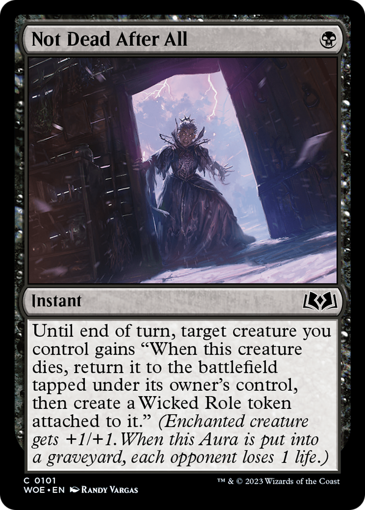 Not Dead After All (WOE-101) (Foil)