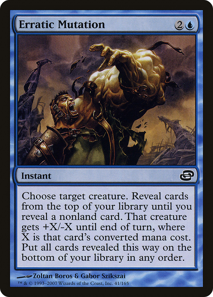 Erratic Mutation (PLC-041) (Foil)