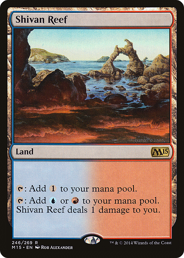 Shivan Reef (M15-246) (Foil)