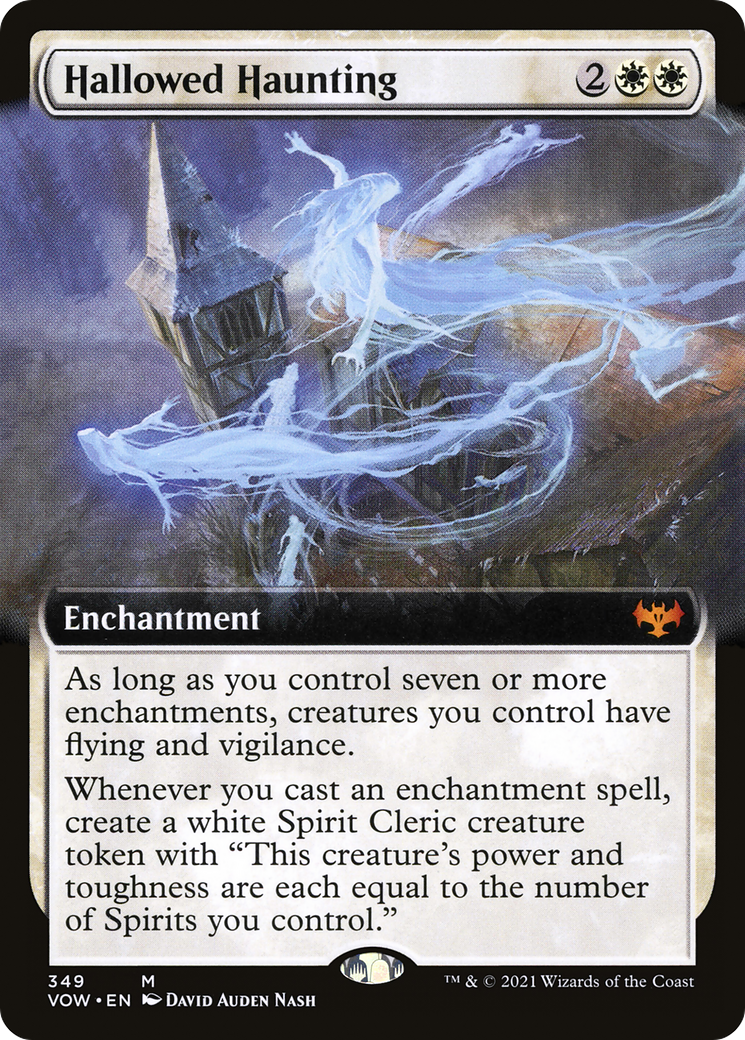 Hallowed Haunting (VOW-349) (Extended Art) (Foil)