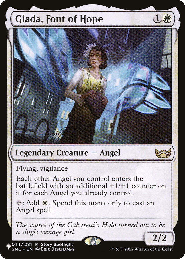 Giada, Font of Hope (LIST-SNC-14)