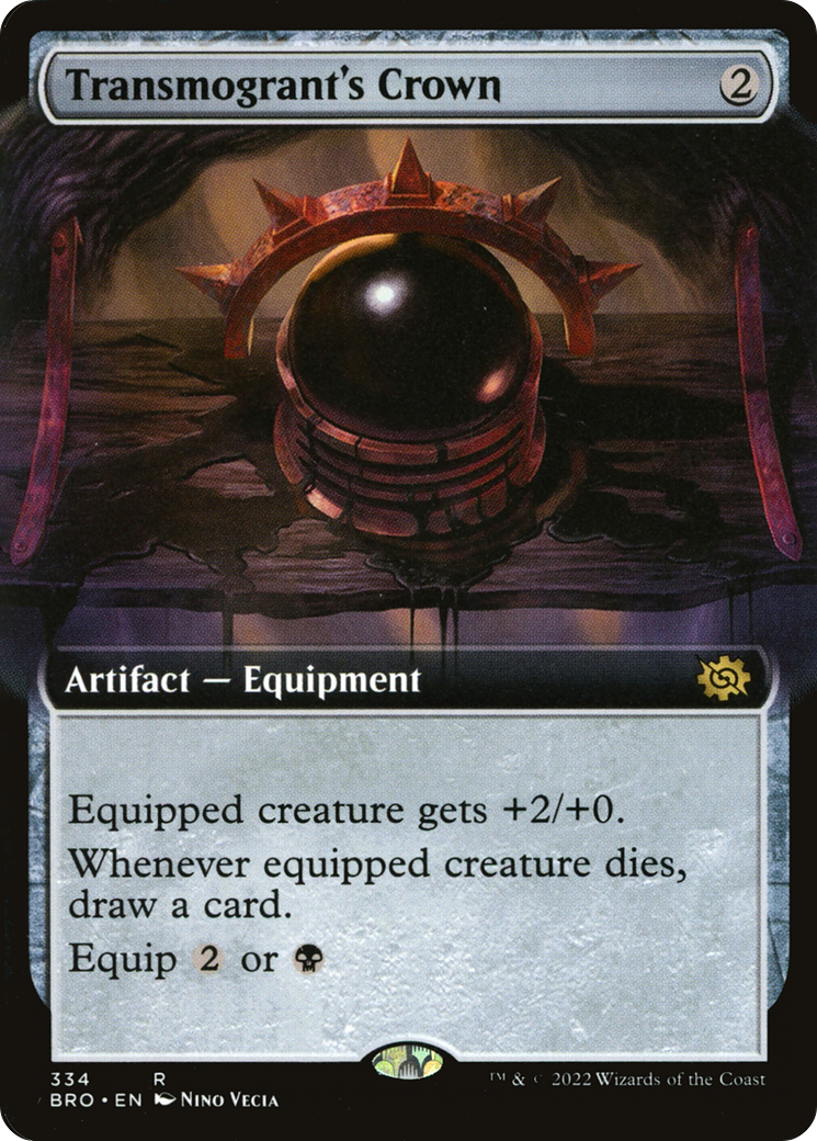 Transmogrant's Crown (BRO-334) (Extended Art) (Foil)