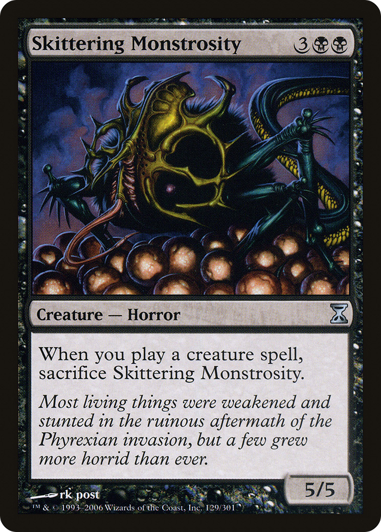Skittering Monstrosity (TSP-129) (Foil)