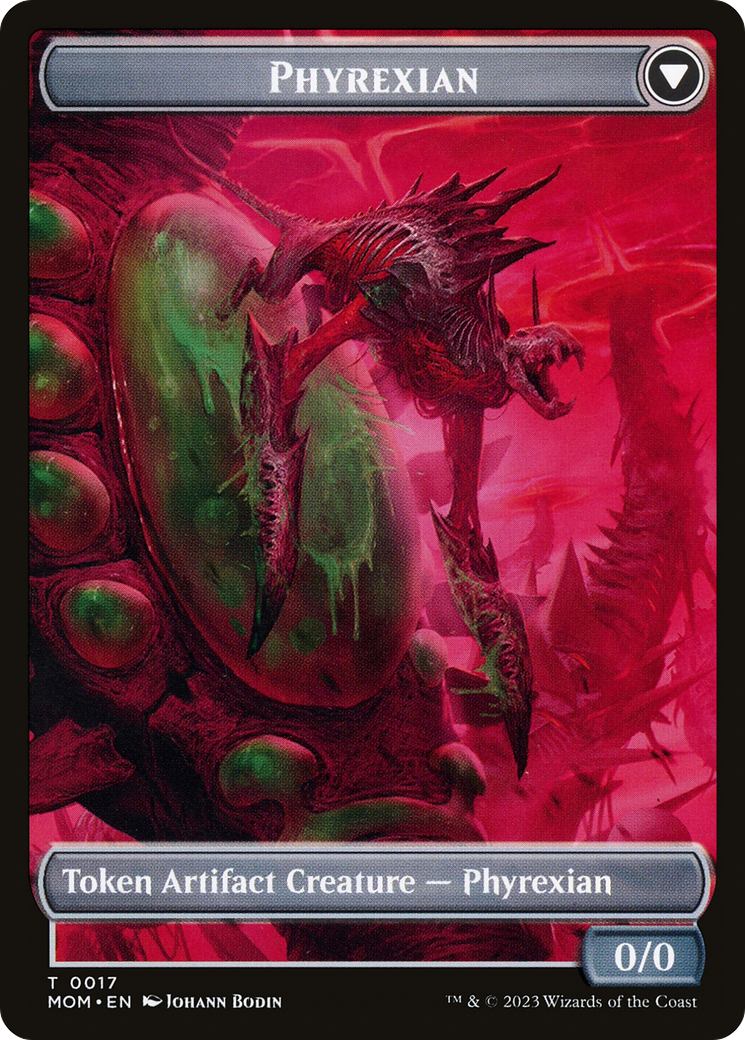 Incubator // Phyrexian Double-Sided Token (TMOM-017)