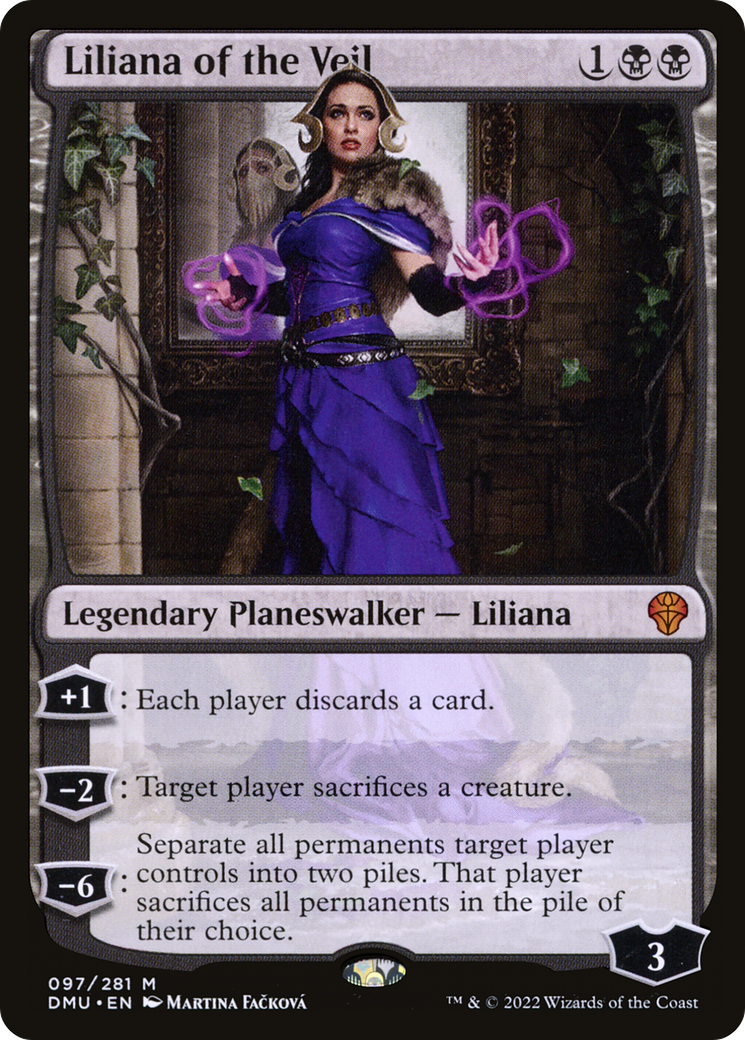 Liliana of the Veil (DMU-097) (Foil)