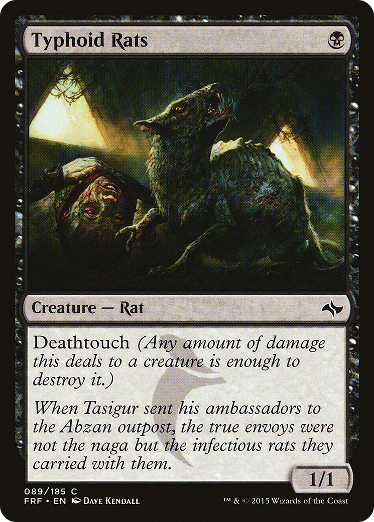 Typhoid Rats (FRF-089) (Foil)
