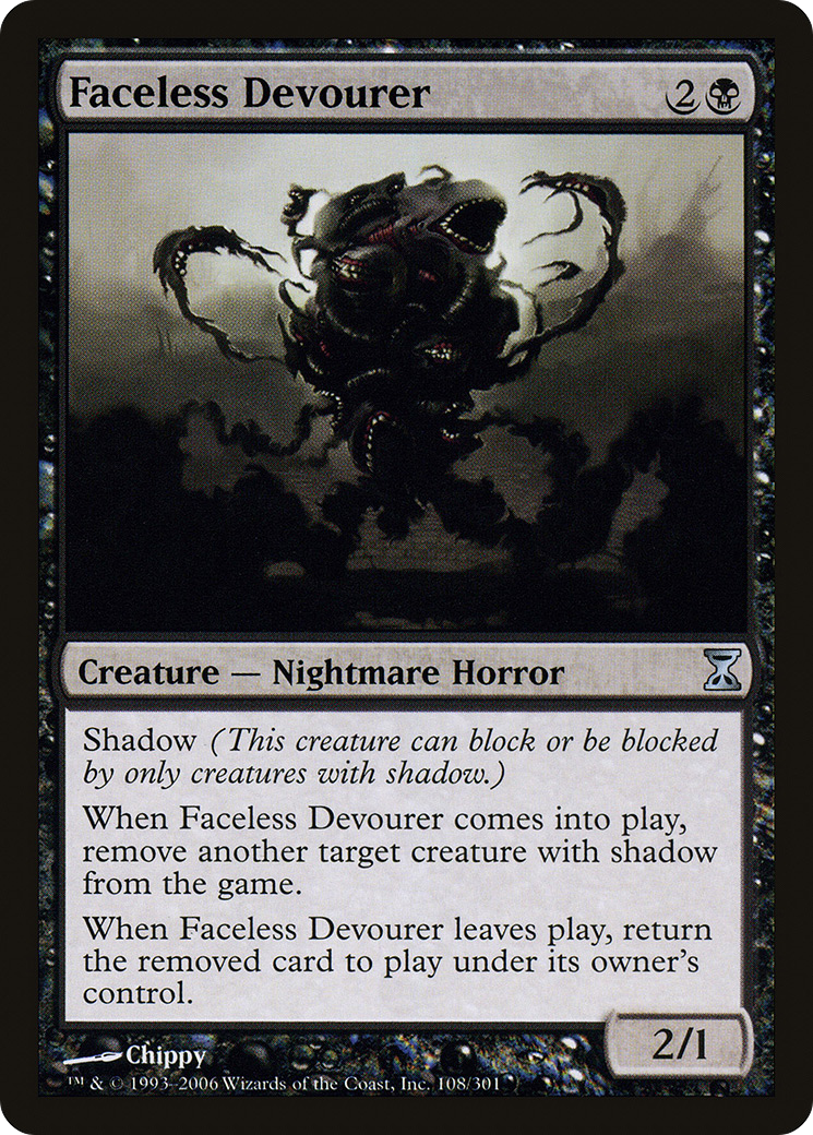 Faceless Devourer (TSP-108) (Foil)