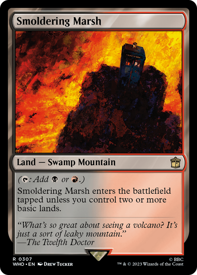 Smoldering Marsh (WHO-307) (Foil)