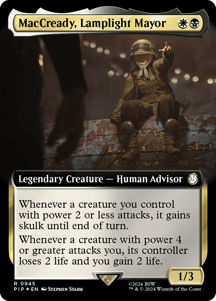 MacCready, Lamplight Mayor (PIP-945) (Extended Art) (Surge Foil)