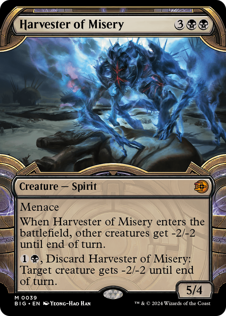 Harvester of Misery (BIG-039) (Showcase) (Foil)