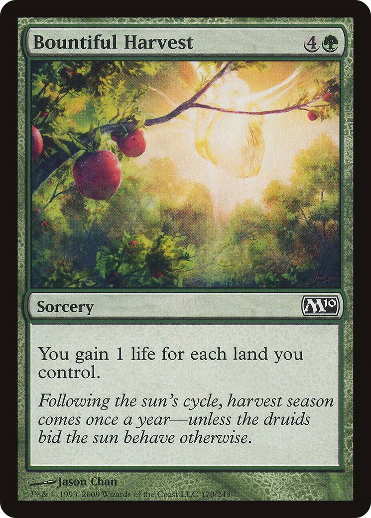 Bountiful Harvest (M10-170) (Foil)