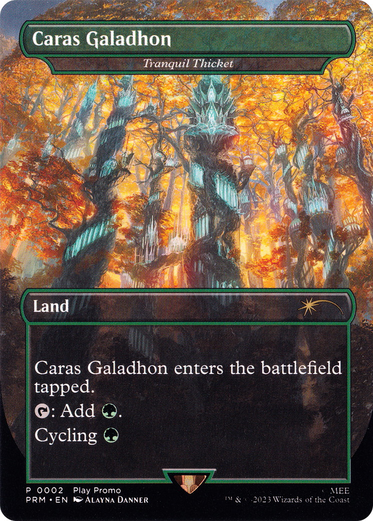 Caras Galadhon / Tranquil Thicket (PLAY-002) (Borderless)