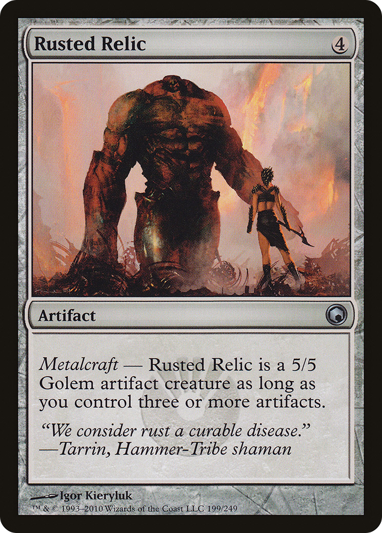Rusted Relic (SOM-199) (Foil)