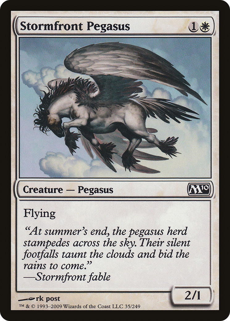 Stormfront Pegasus (M10-035) (Foil)