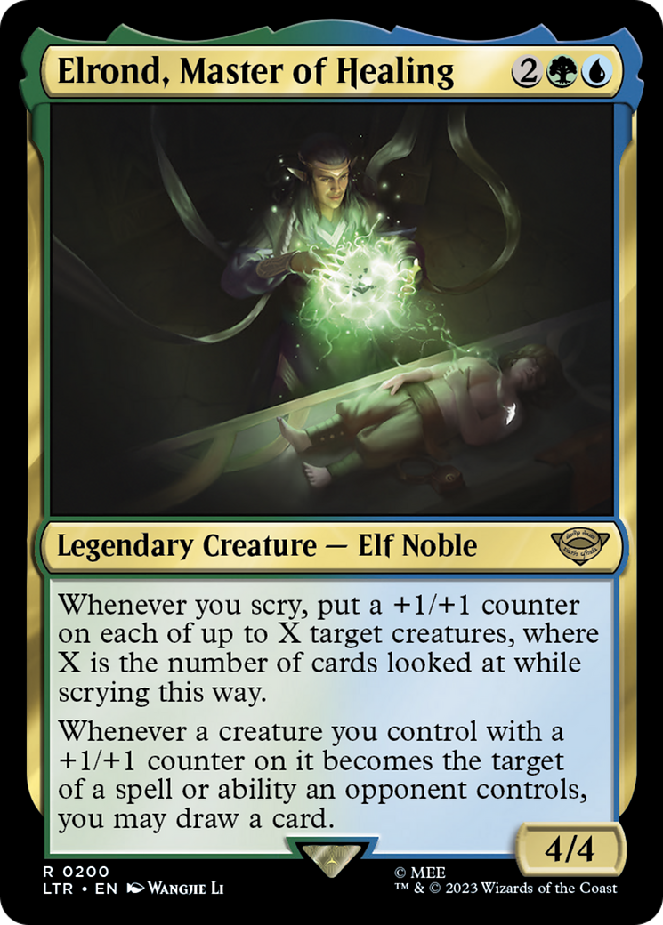 Elrond, Master of Healing (LTR-200) (Foil)