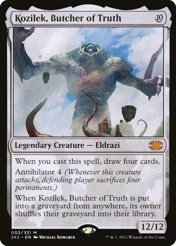 Kozilek, Butcher of Truth (2X2-002) (Foil)