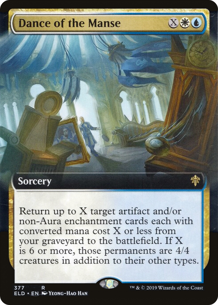 Dance of the Manse (ELD-377) (Extended Art) (Foil)