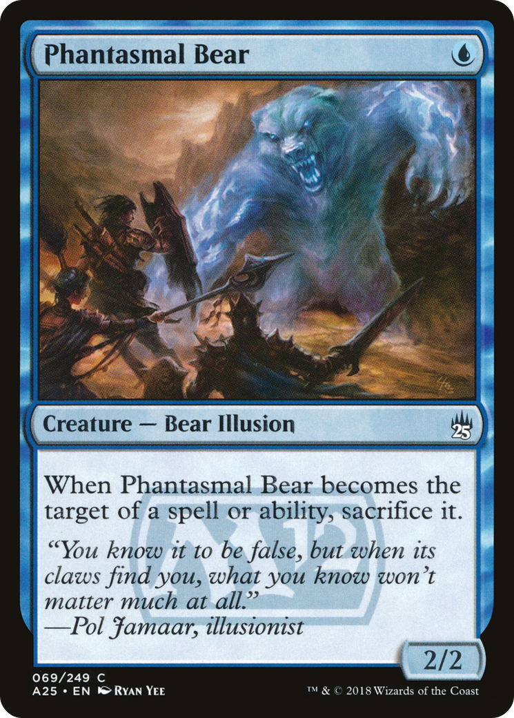 Phantasmal Bear (A25-069) (Foil)