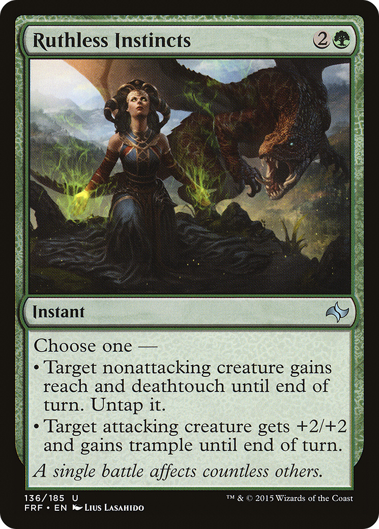 Ruthless Instincts (FRF-136) (Foil)