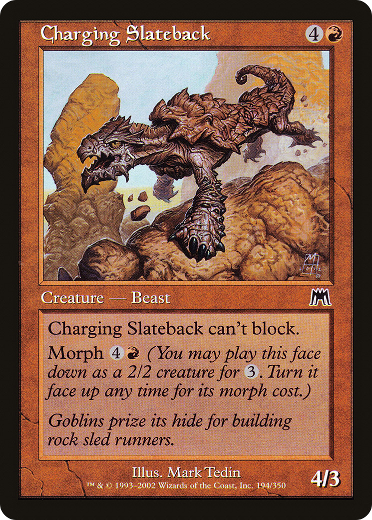 Charging Slateback (ONS-194) (Foil)
